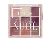 Lollis Emotion Nude Eyes and Cheeks Blush Palette