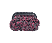 The Recta Raffia Flower Clutch