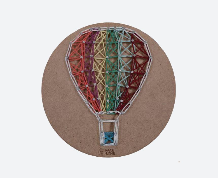 Air Balloon String Art Kit