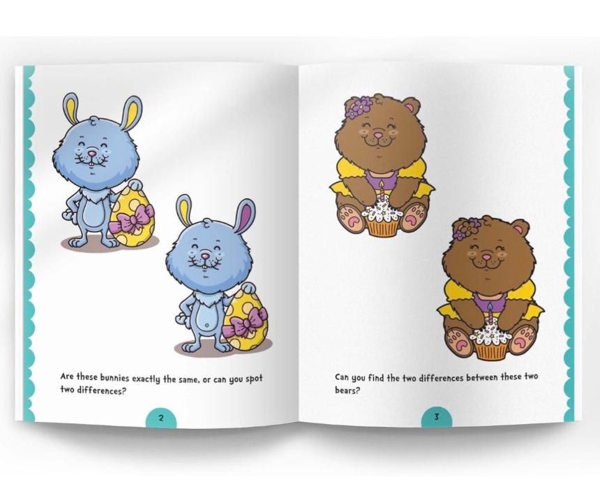 101 Spot the Differences Books