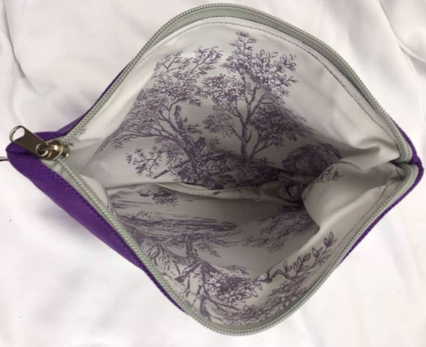 Bold Purple Pouch