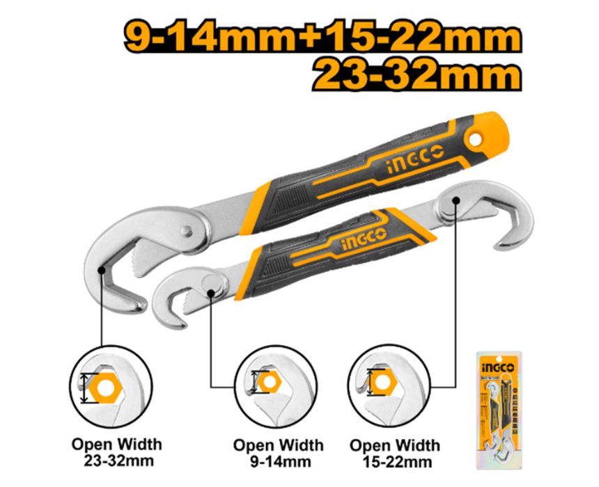 Ingco Auto Wrench Combo
