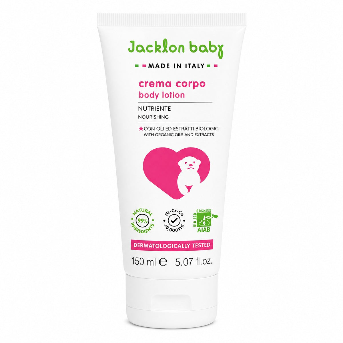 Jacklon Baby Organic Body Lotion 150 ml