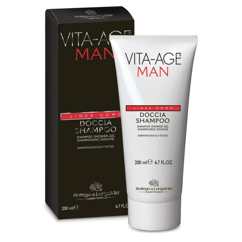 Vita Age Man Shampoo Shower Gel 200 mL