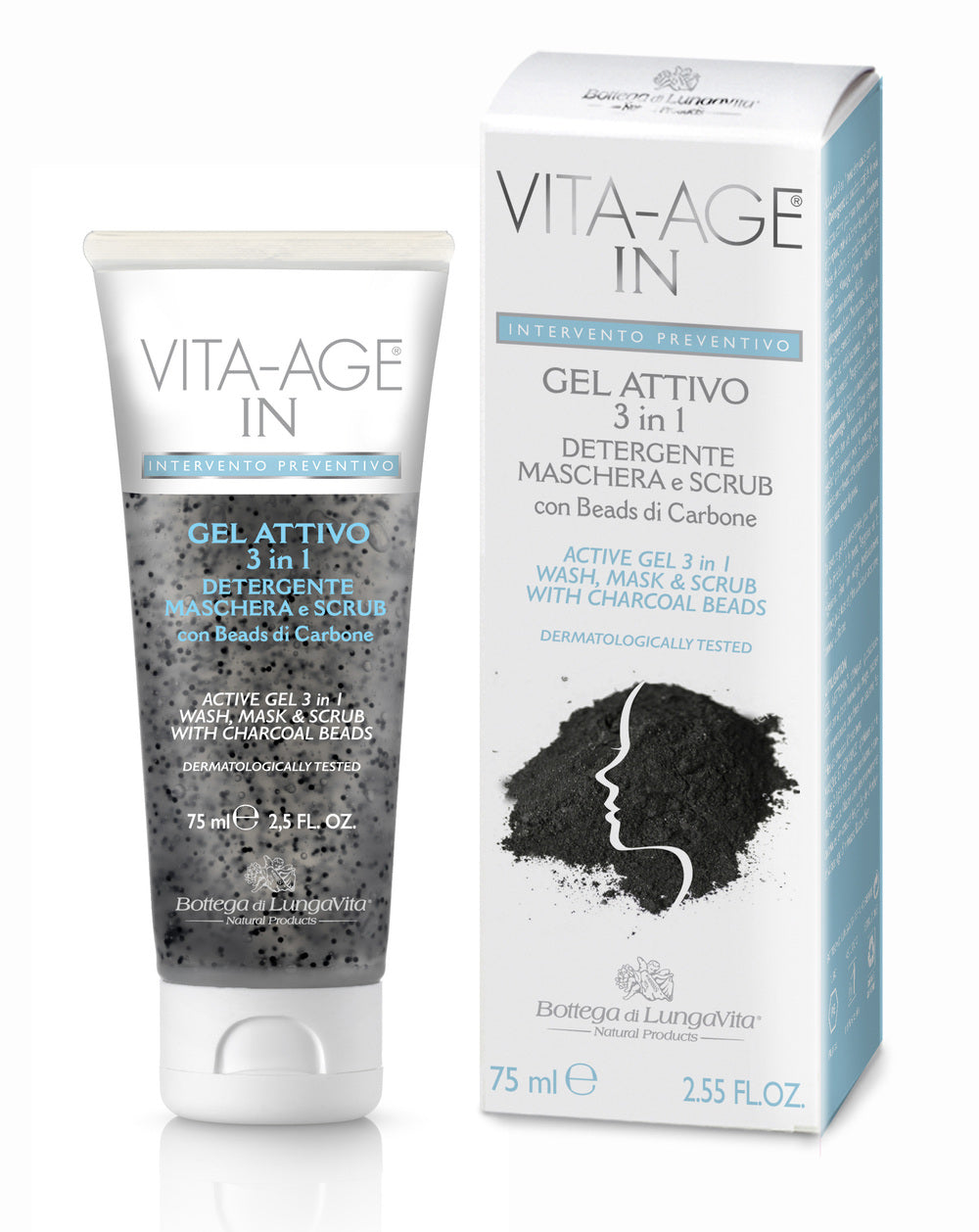 Vita-Age Attivo Gel 3 In 1 75 ml