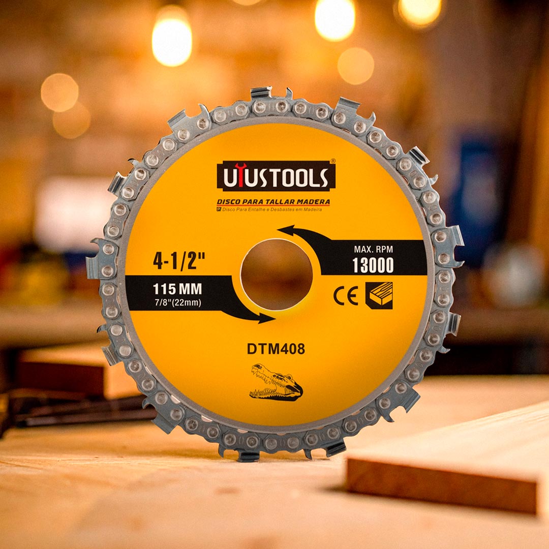 UYUSTOOLS disc for wood and lumber cutting 115mm