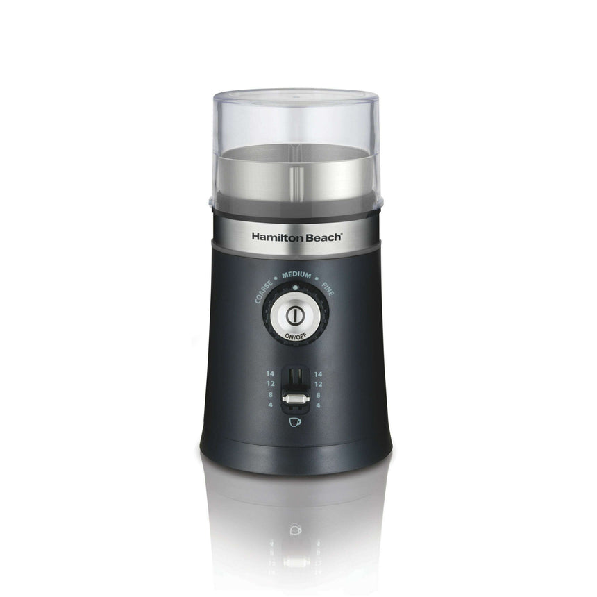 Custom Grind™ Coffee Grinder, Removable Stainless Steel Chamber Coffee Grinders Custom Grind™ Coffee Grinder, Removable Stainless Steel Chamber Custom Grind™ Coffee Grinder, Removable Stainless Steel Chamber Hamilton Beach
