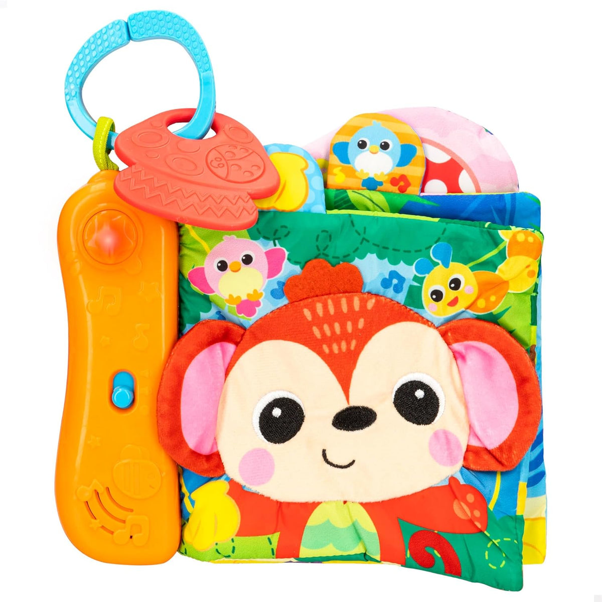 Jungle Animals Sensory Book Montessori, Letter & Numbers Jungle Animals Sensory Book Jungle Animals Sensory Book WinFun