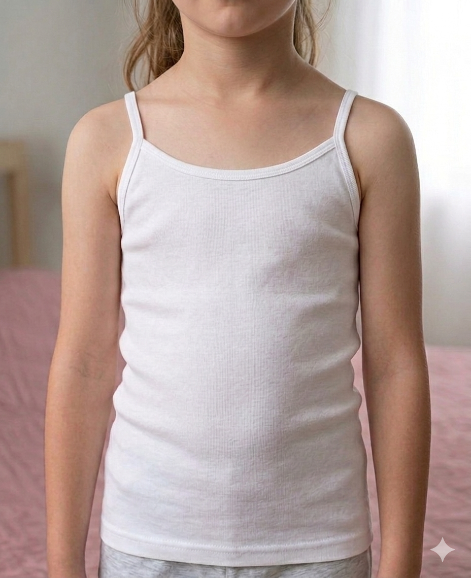 Doucette Girls Sleeveless Undershirt