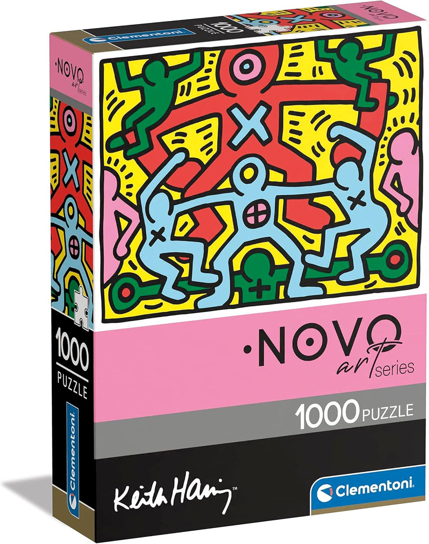 Novo Art Series - Keith Haring, Puzzle 1000 Pieces adults puzzle Novo Art Series - Keith Haring, Puzzle 1000 Pieces Novo Art Series - Keith Haring, Puzzle 1000 Pieces CLEMENTONI