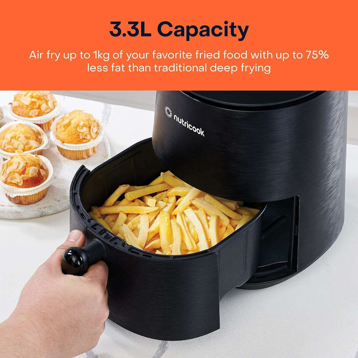Air Fryer Mini V2 3.3L Air Fryers Air Fryer Mini V2 3.3L Air Fryer Mini V2 3.3L Nutricook