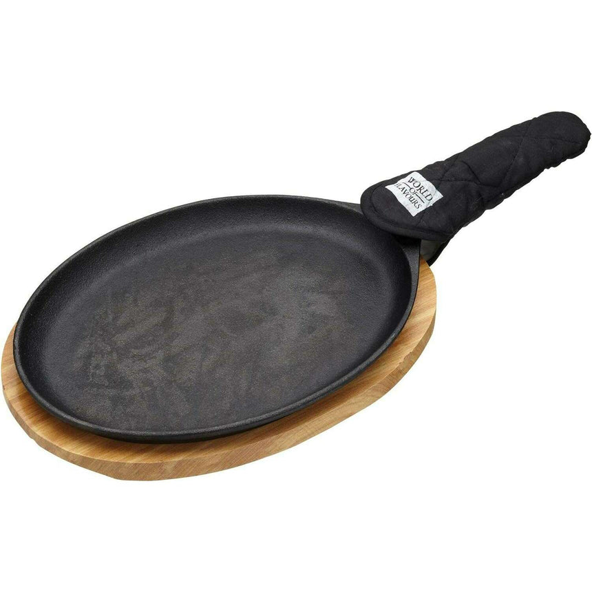 Cast Iron Fajita Sizzler Cast Iron Cast Iron Fajita Sizzler Cast Iron Fajita Sizzler KitchenCraft