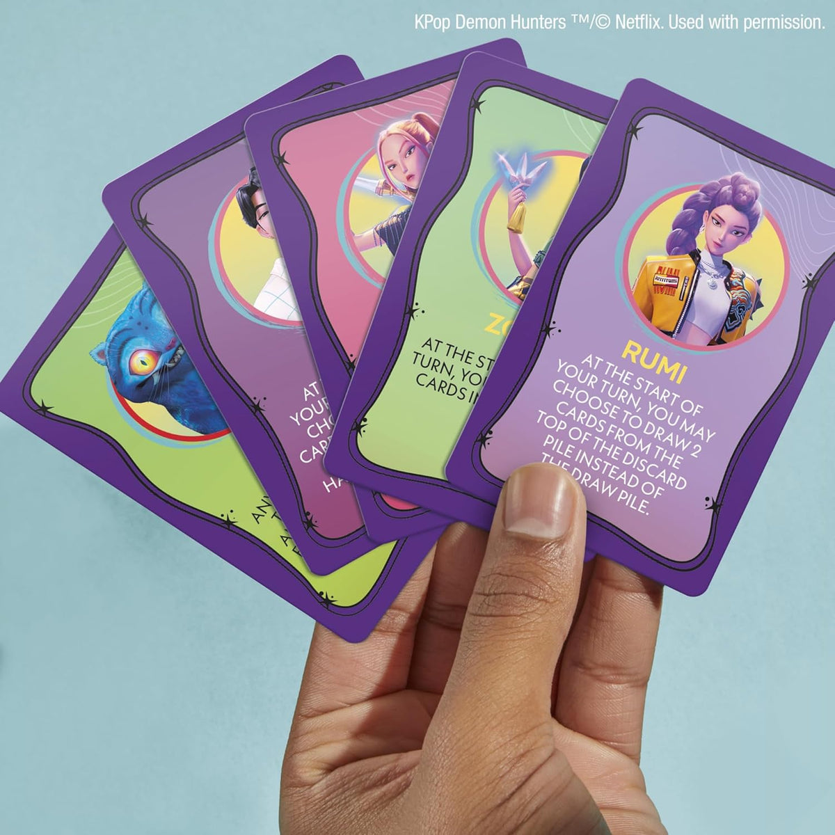 Monopoly Deal: K-Pop Demon Hunters Card Game by Hasbro