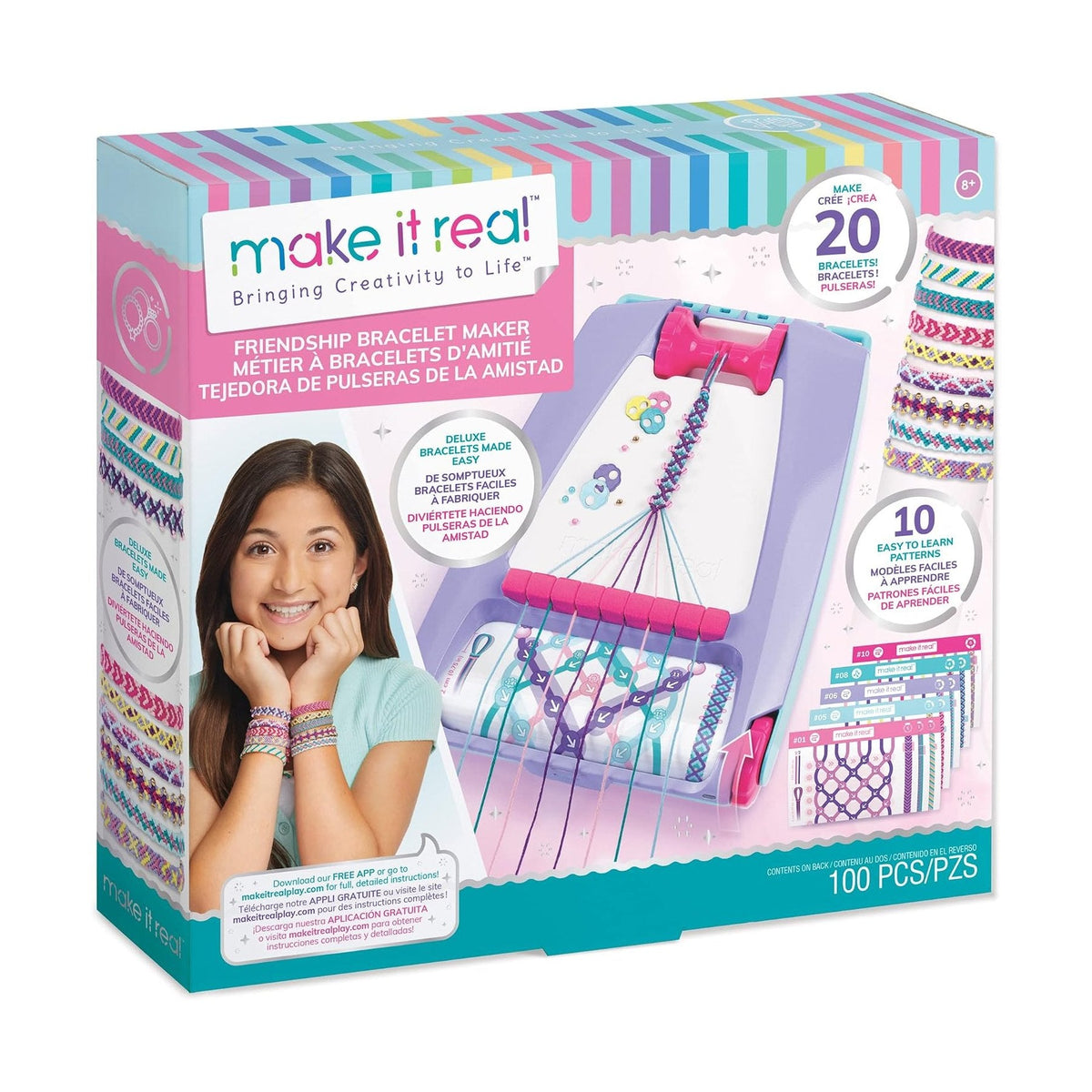 Make It Real Friendship Bracelet Maker by Make It Real