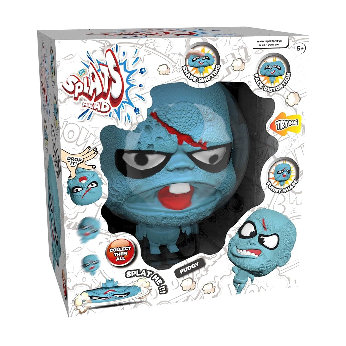 Splat Head Assorted by BTF