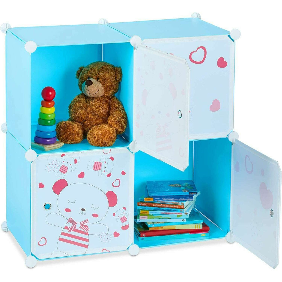 Children's Play Shelf, 4 Compartments Outlet Children's Play Shelf, 4 Compartments Children's Play Shelf, 4 Compartments RelaxDays
