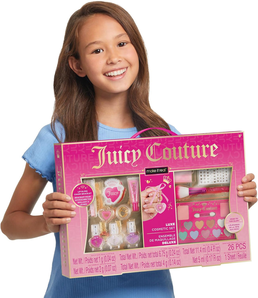 Juicy Couture Luxe Cosmetic Set Make up & Bath Bombs Juicy Couture Luxe Cosmetic Set Juicy Couture Luxe Cosmetic Set MAKE IT REAL