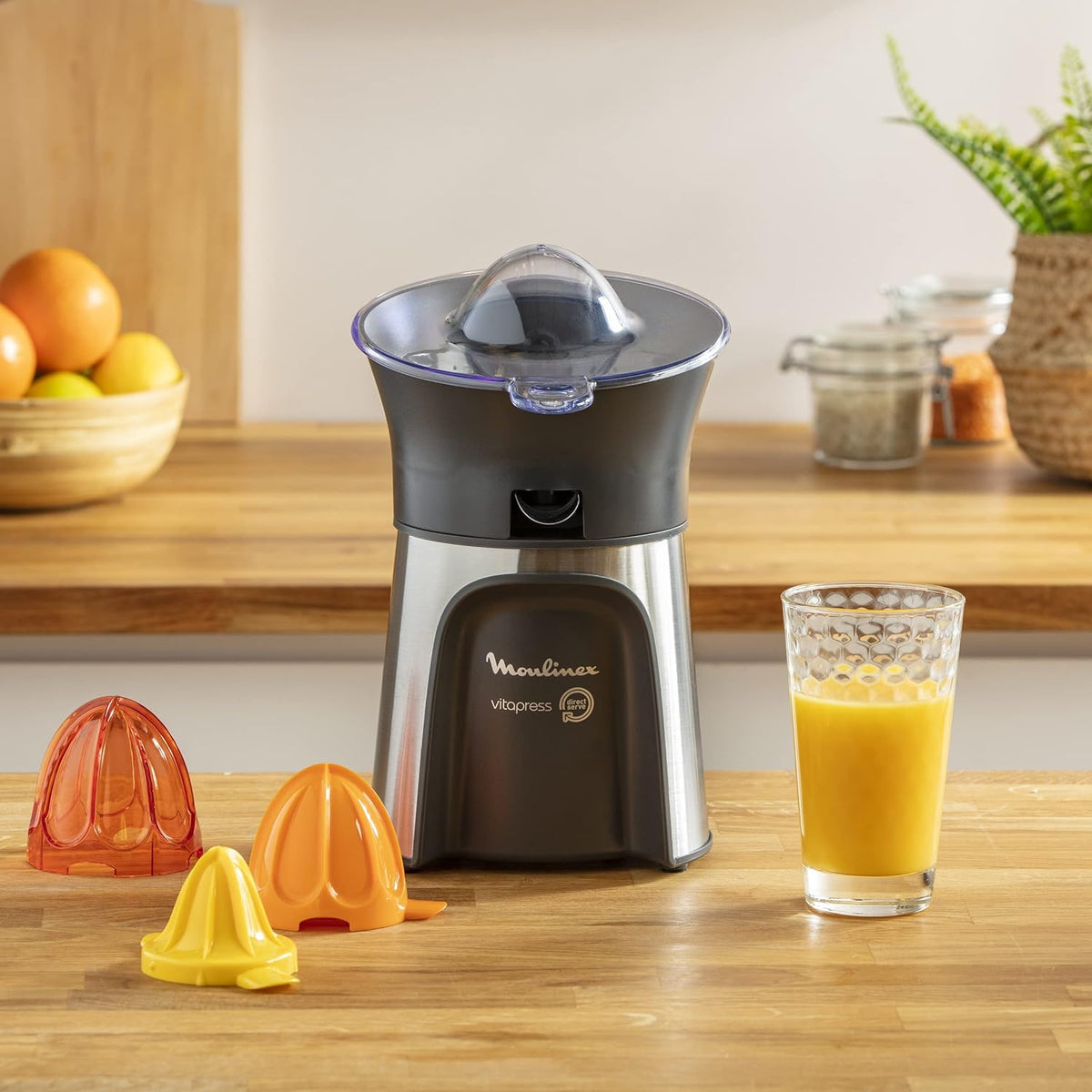 Moulinex Vita Press Juicer 100W - Silver