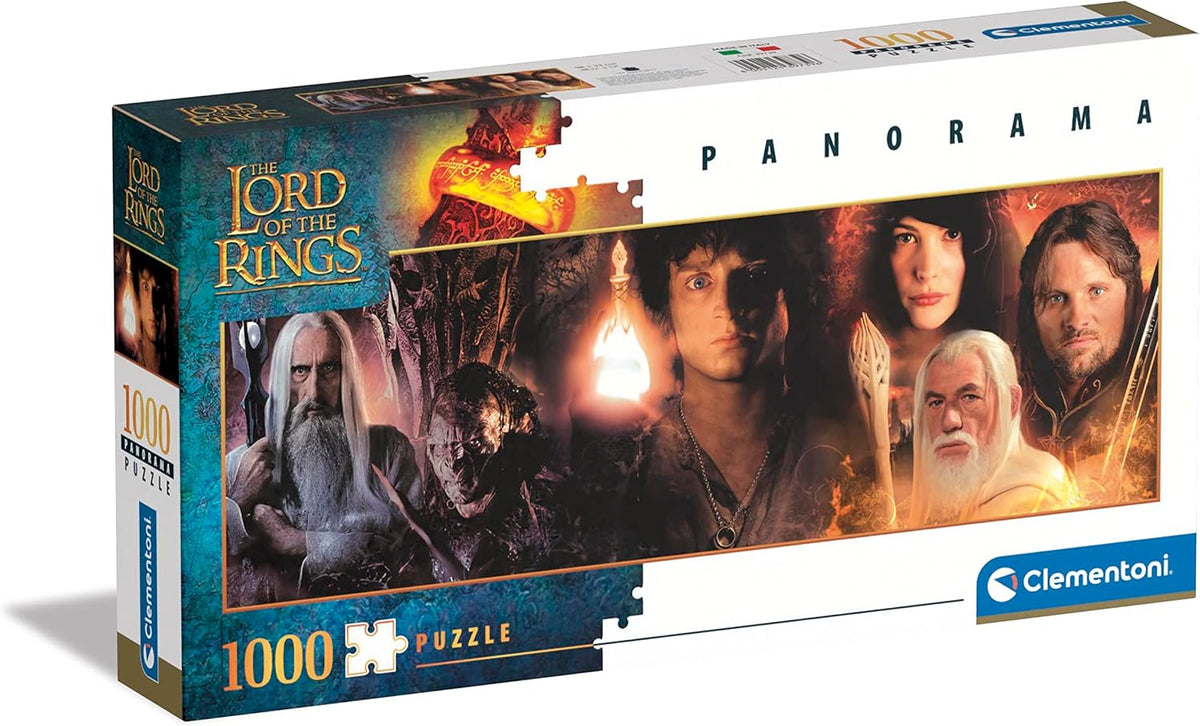 Lord of The Rings Panorama Rings-1000 Pieces adults puzzle Lord of The Rings Panorama Rings-1000 Pieces Lord of The Rings Panorama Rings-1000 Pieces CLEMENTONI