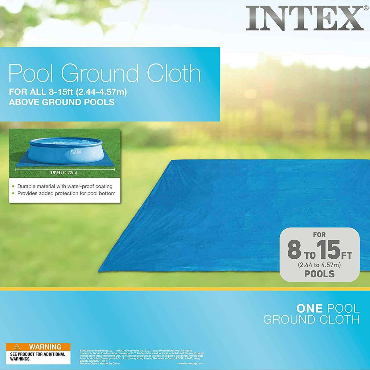 Floor Mat 4.72 m x 4.72 m pool accessories Floor Mat 4.72 m x 4.72 m Floor Mat 4.72 m x 4.72 m Intex