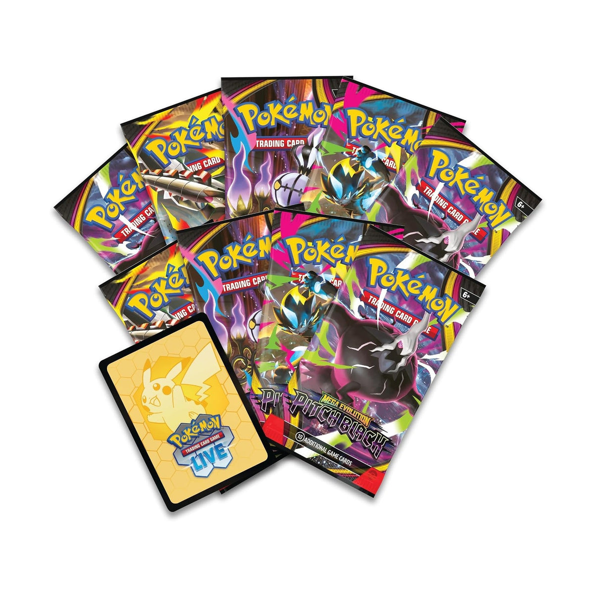 Pokémon TCG Mega Evolution Pitch Black ETB by The Pokémon Company