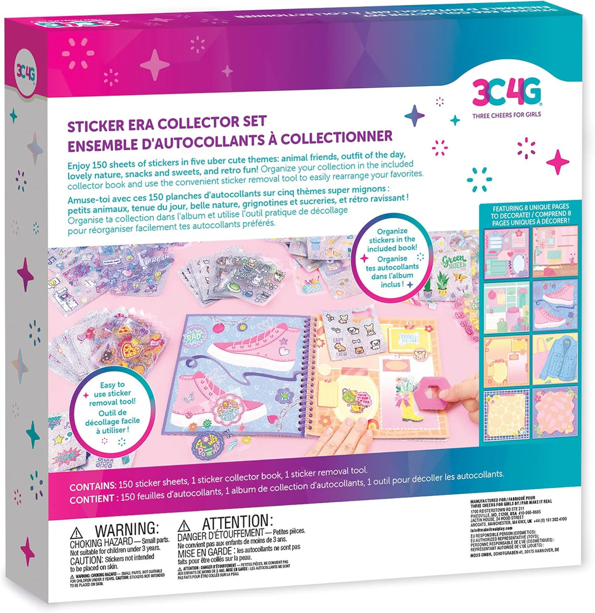 I'm in My Sticker Era Collector Set - 150 Sheets, 1400+ Stickers Art & Crafts I'm in My Sticker Era Collector Set - 150 Sheets, 1400+ Stickers I'm in My Sticker Era Collector Set - 150 Sheets, 1400+ Stickers Make It Real