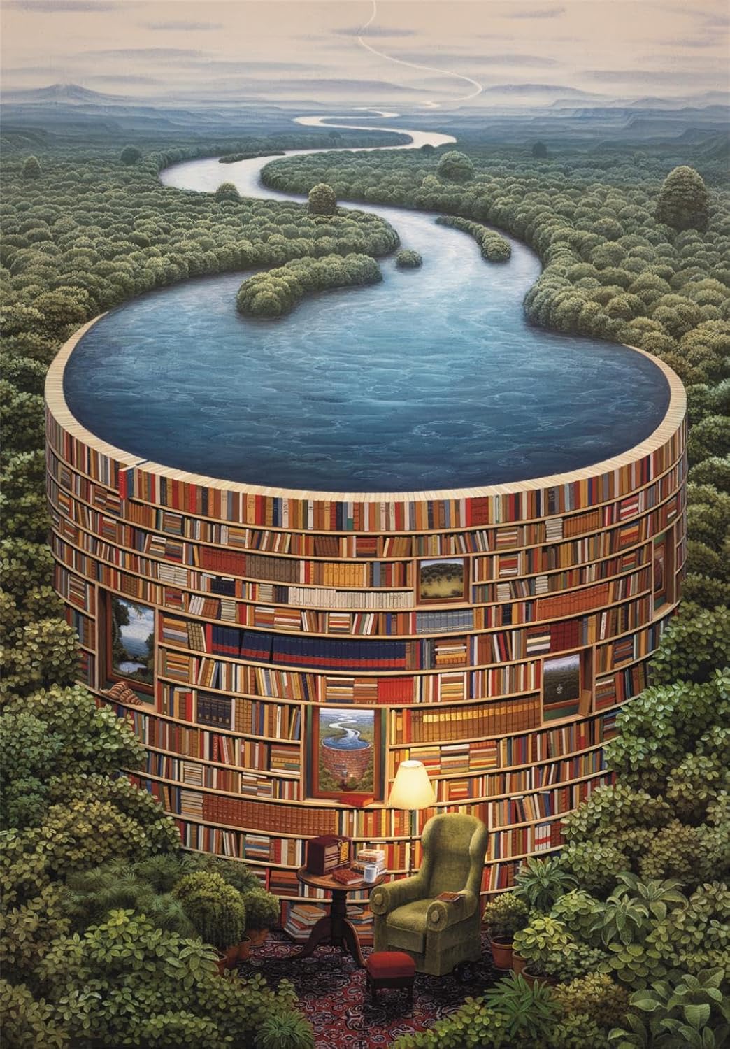 Bibliodame adults puzzle Bibliodame Bibliodame CLEMENTONI