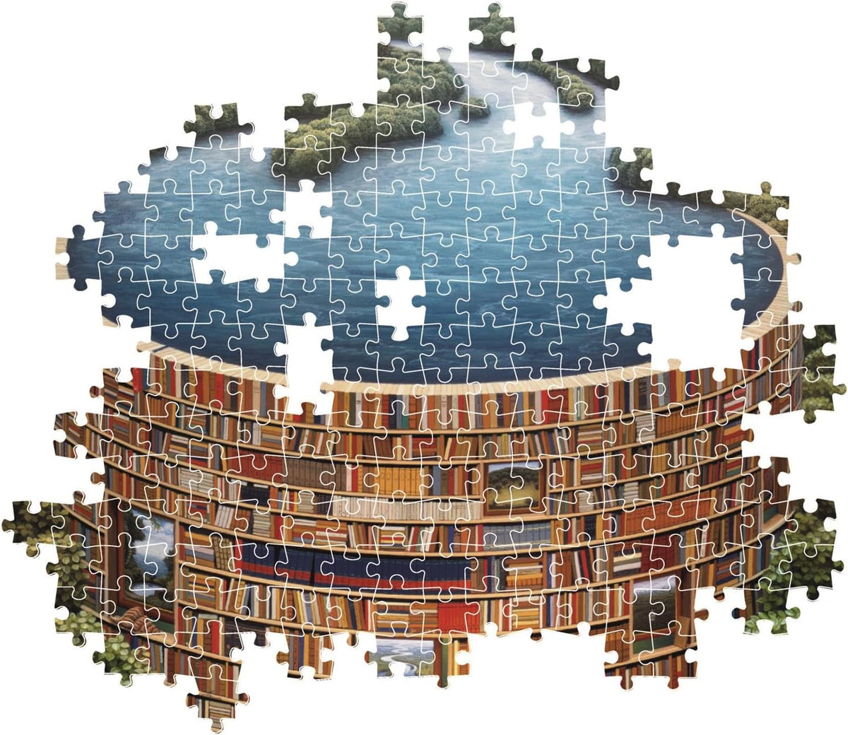 Bibliodame adults puzzle Bibliodame Bibliodame CLEMENTONI