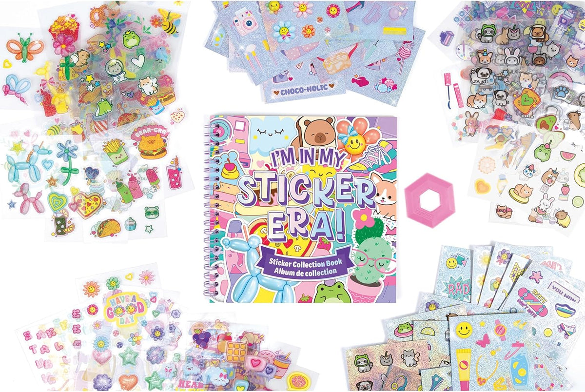 I'm in My Sticker Era Collector Set - 150 Sheets, 1400+ Stickers Art & Crafts I'm in My Sticker Era Collector Set - 150 Sheets, 1400+ Stickers I'm in My Sticker Era Collector Set - 150 Sheets, 1400+ Stickers Make It Real