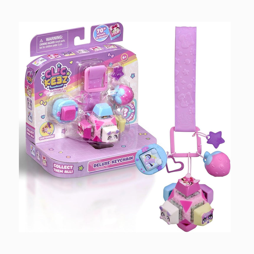Clickeez Cube Deluxe Keyring Mystery Figure Pack by Goliath