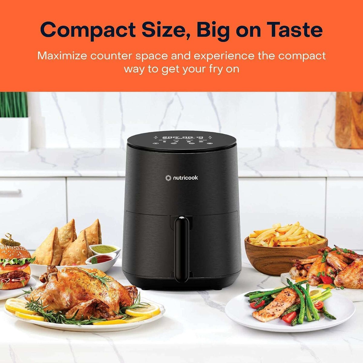 Air Fryer Mini V2 3.3L Air Fryers Air Fryer Mini V2 3.3L Air Fryer Mini V2 3.3L Nutricook
