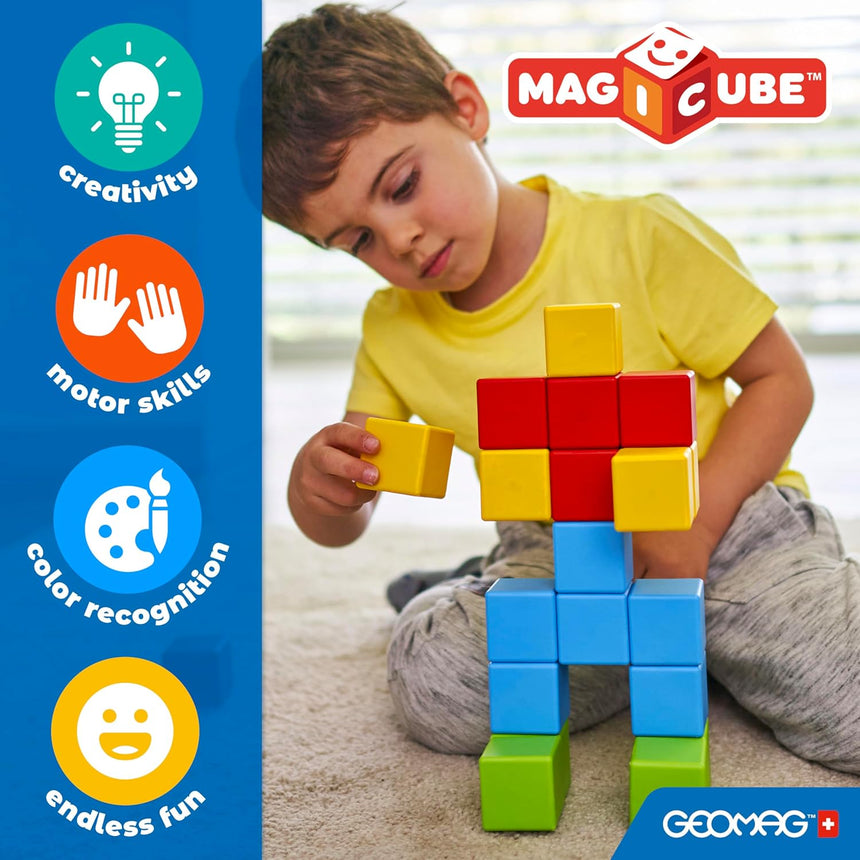 Geomag Magicube Small Animals Building Set by Geomag