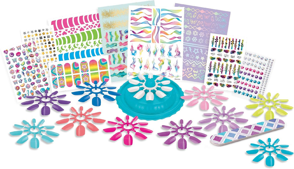 Shimmer N Sparkle Nail Expressions With Stickers & Gems kids cosmetics Shimmer N Sparkle Nail Expressions With Stickers & Gems Shimmer N Sparkle Nail Expressions With Stickers & Gems Crazart