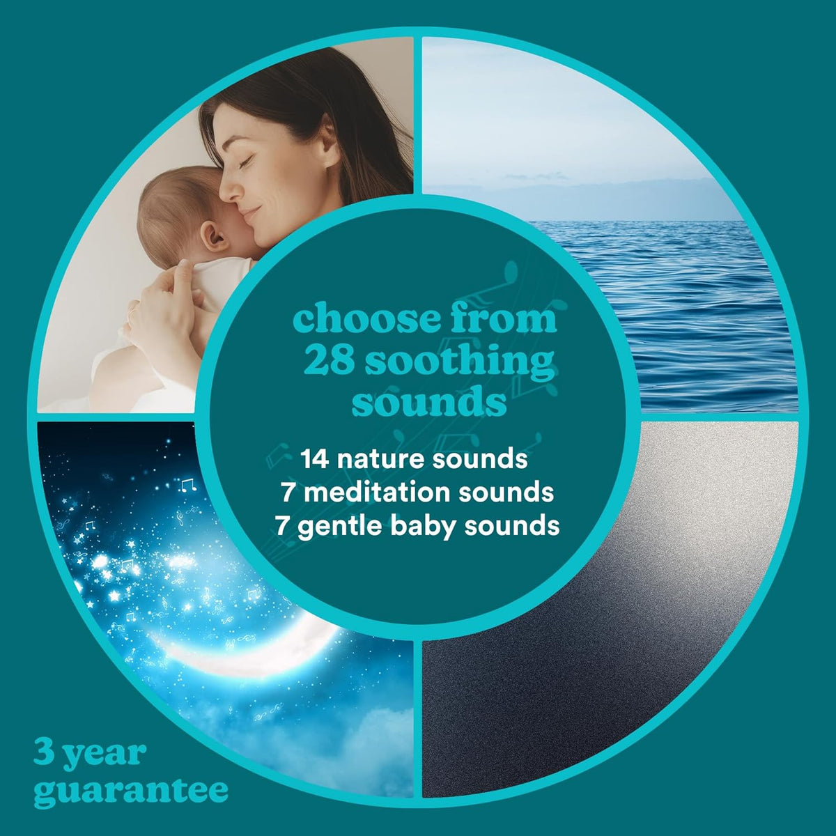Soundsleep Aura-Portable White Noise Machine Bedroom Accessories Soundsleep Aura-Portable White Noise Machine Soundsleep Aura-Portable White Noise Machine HoMedics