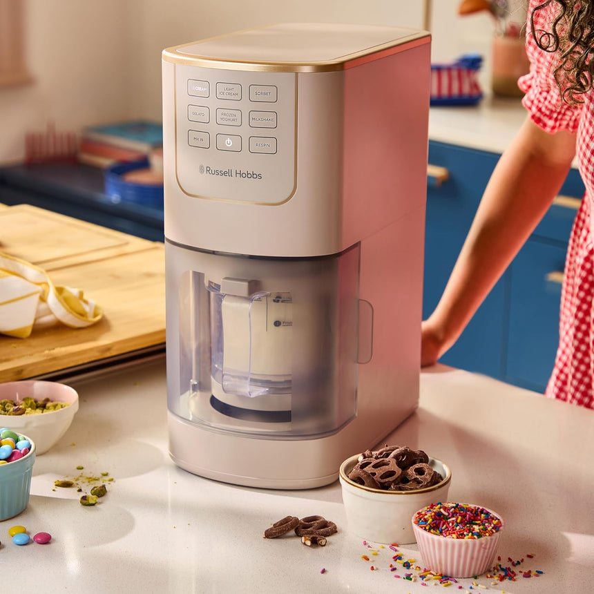Chilluxe™ Ice Cream Maker 800W Ice Cream Makers Chilluxe™ Ice Cream Maker 800W Chilluxe™ Ice Cream Maker 800W Russell Hobbs