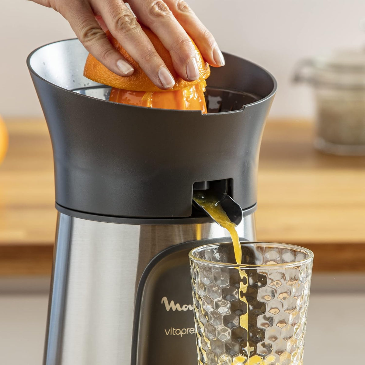 Moulinex Vita Press Juicer 100W - Silver