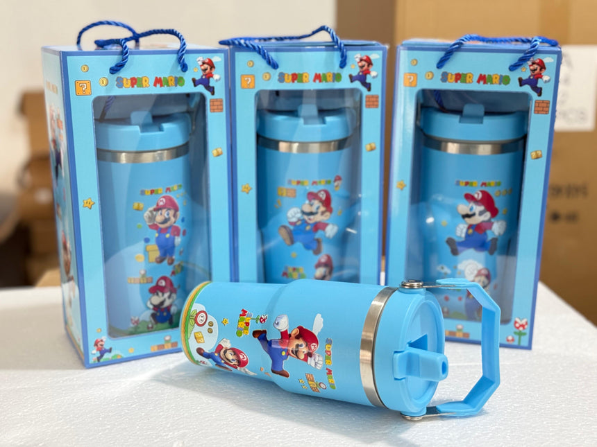 Kids Stainless Straw Bottle 650ml