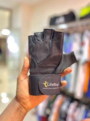 LifeTop Men's Strength Training Gloves Medium