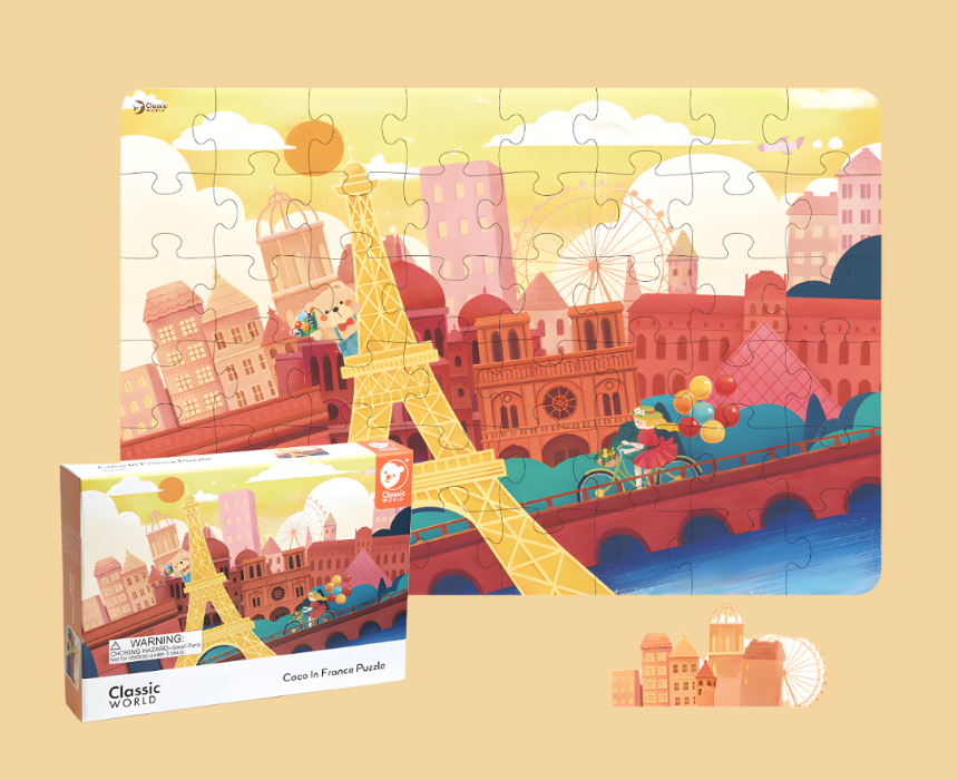 Classic World Coco in France Puzzle