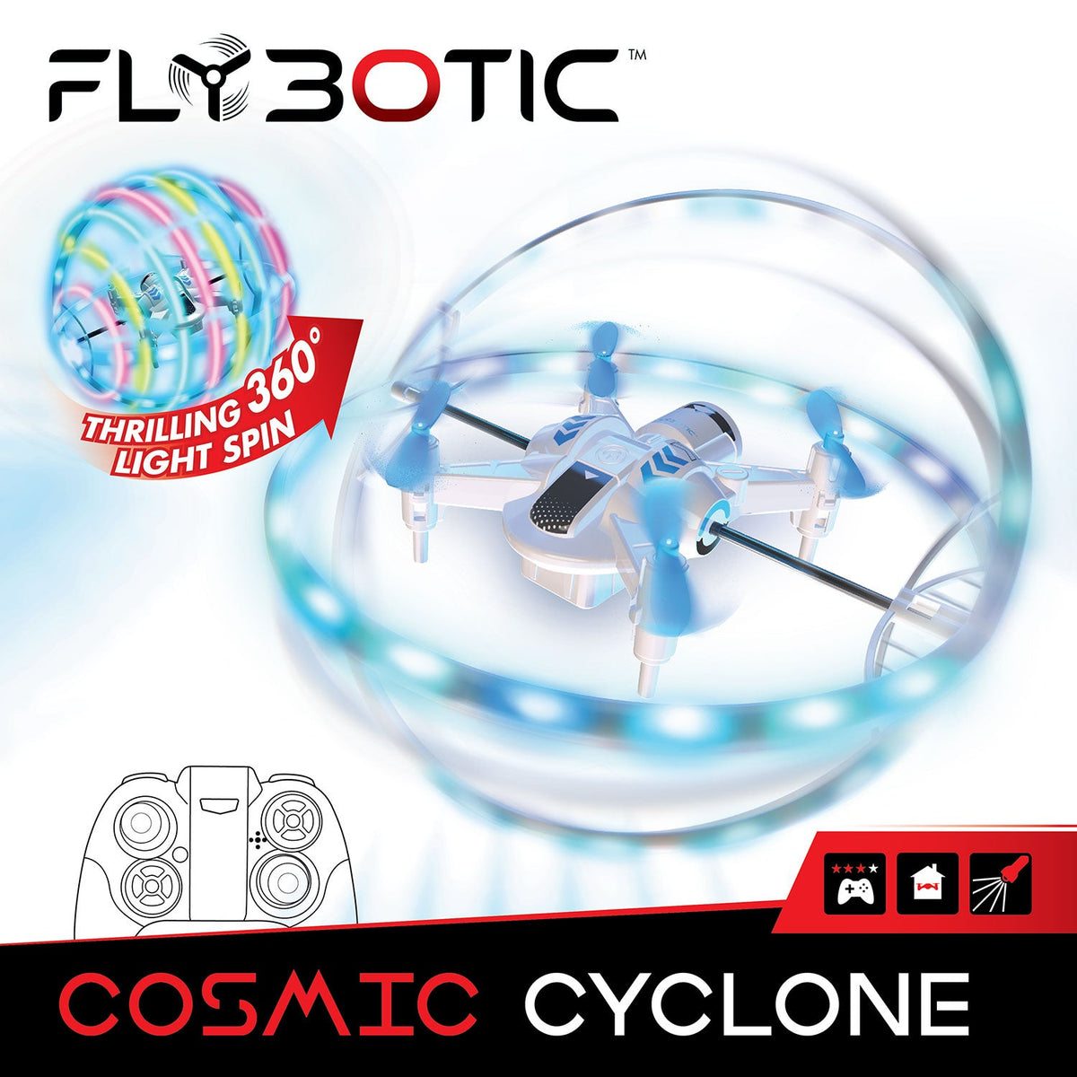 Silverlit Cosmic Cyclone 360 RC Quadcopter by Silverlit