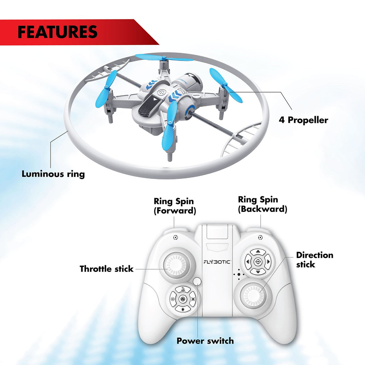 Silverlit Cosmic Cyclone 360 RC Quadcopter by Silverlit