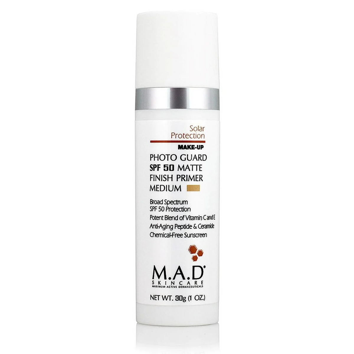 M.A.D Photo Guard SPF50 Matte Finish Primer Medium