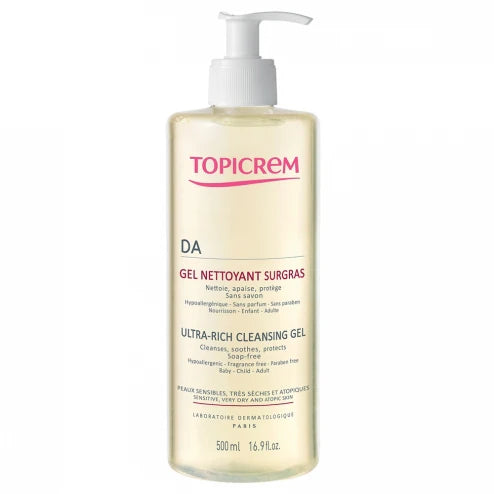 Topicrem DA Super-Fat Cleansing Gel 500 ml