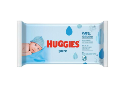 Huggies Wipes Pure 56 Pieces