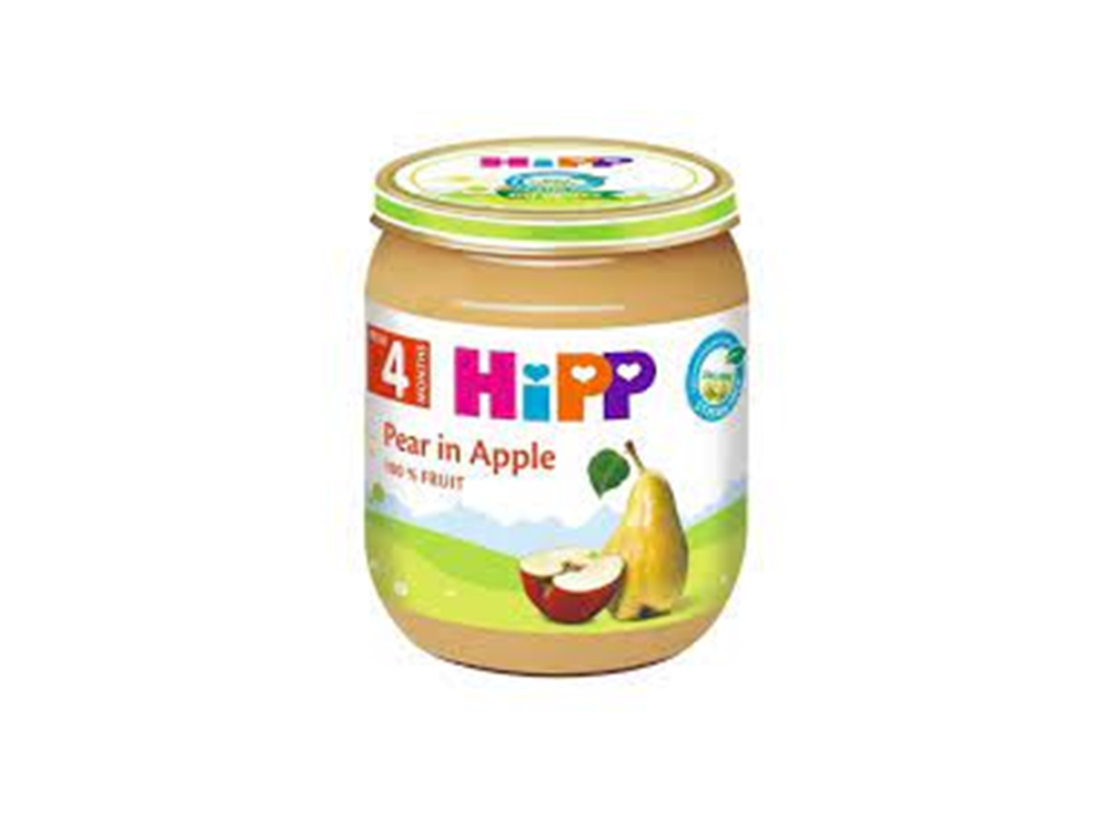 Hipp Pear In Apple 125 g
