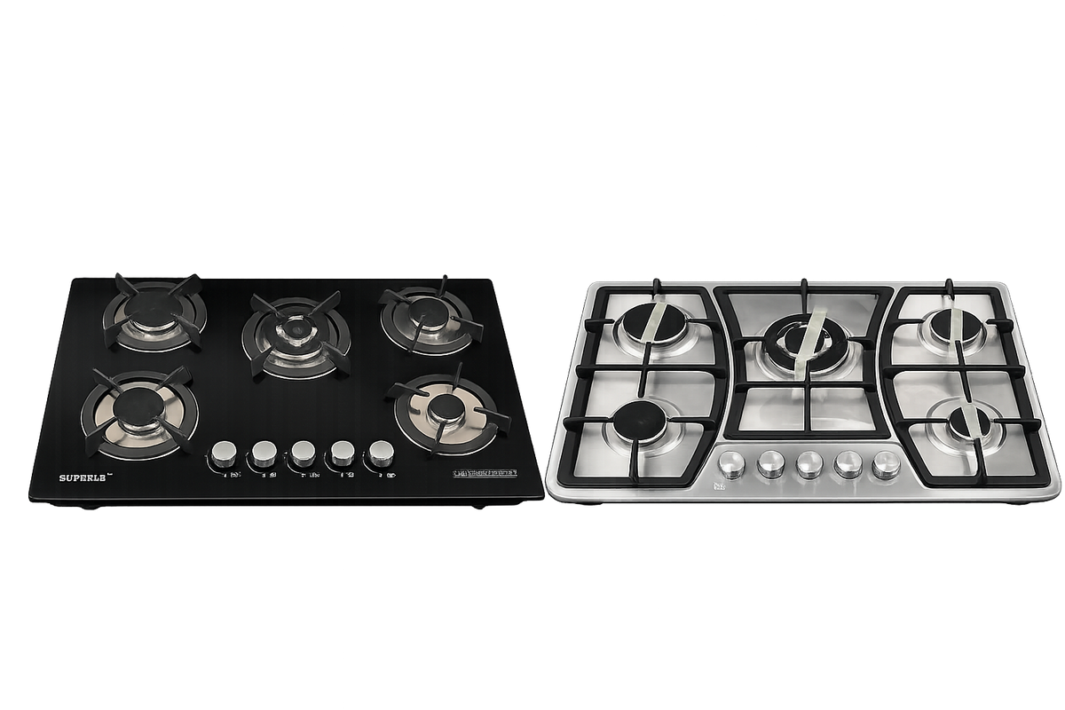 SuperLG 5-Burner Gas Cooker Hob