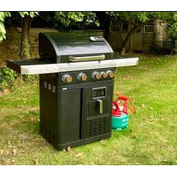 Fryton Cook 4.1 Gas BBQ + 3.5L Air Fryer Outdoor Barbque Fryton Cook 4.1 Gas BBQ + 3.5L Air Fryer Fryton Cook 4.1 Gas BBQ + 3.5L Air Fryer Landmann
