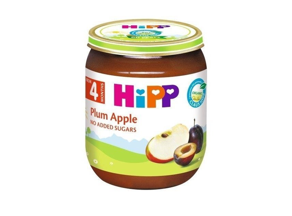 Hipp Plum Apple 4 Months 125 g