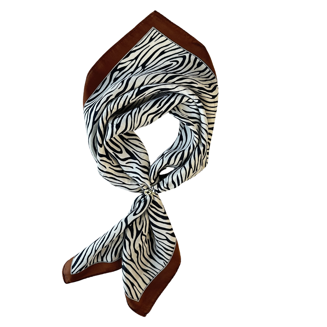 Aix en Couleurs Scarf - Lignes Fauves