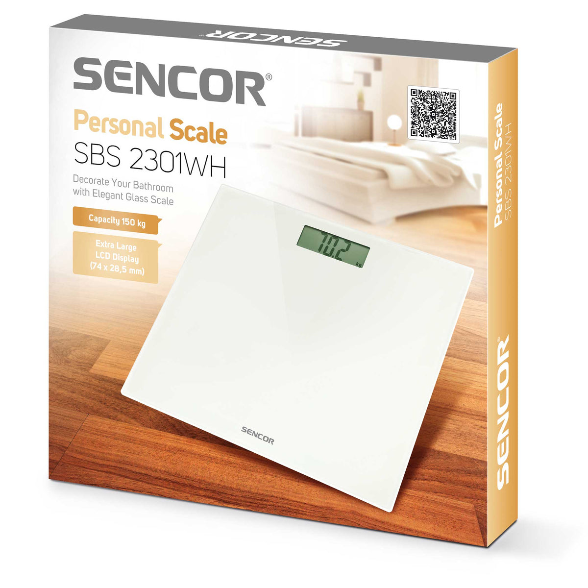 White Personal Scale Weight Scale White Personal Scale White Personal Scale Sencor